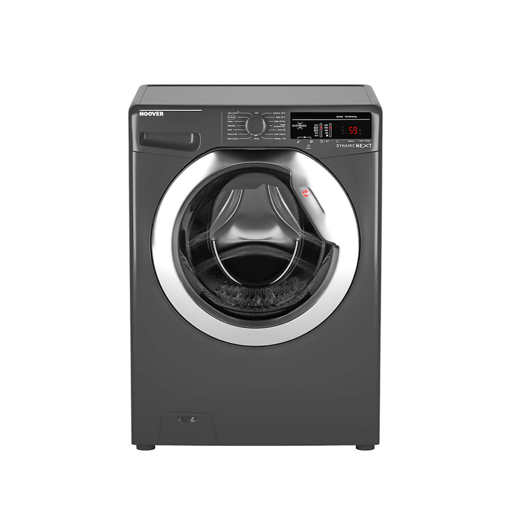 Hoover-DXOA-49C3R-Freestanding-Washing-Machine-NFC-Connected-9Kg-Load-1400rpm-Spin-Graphite-Energy-Class-A-1024x1024